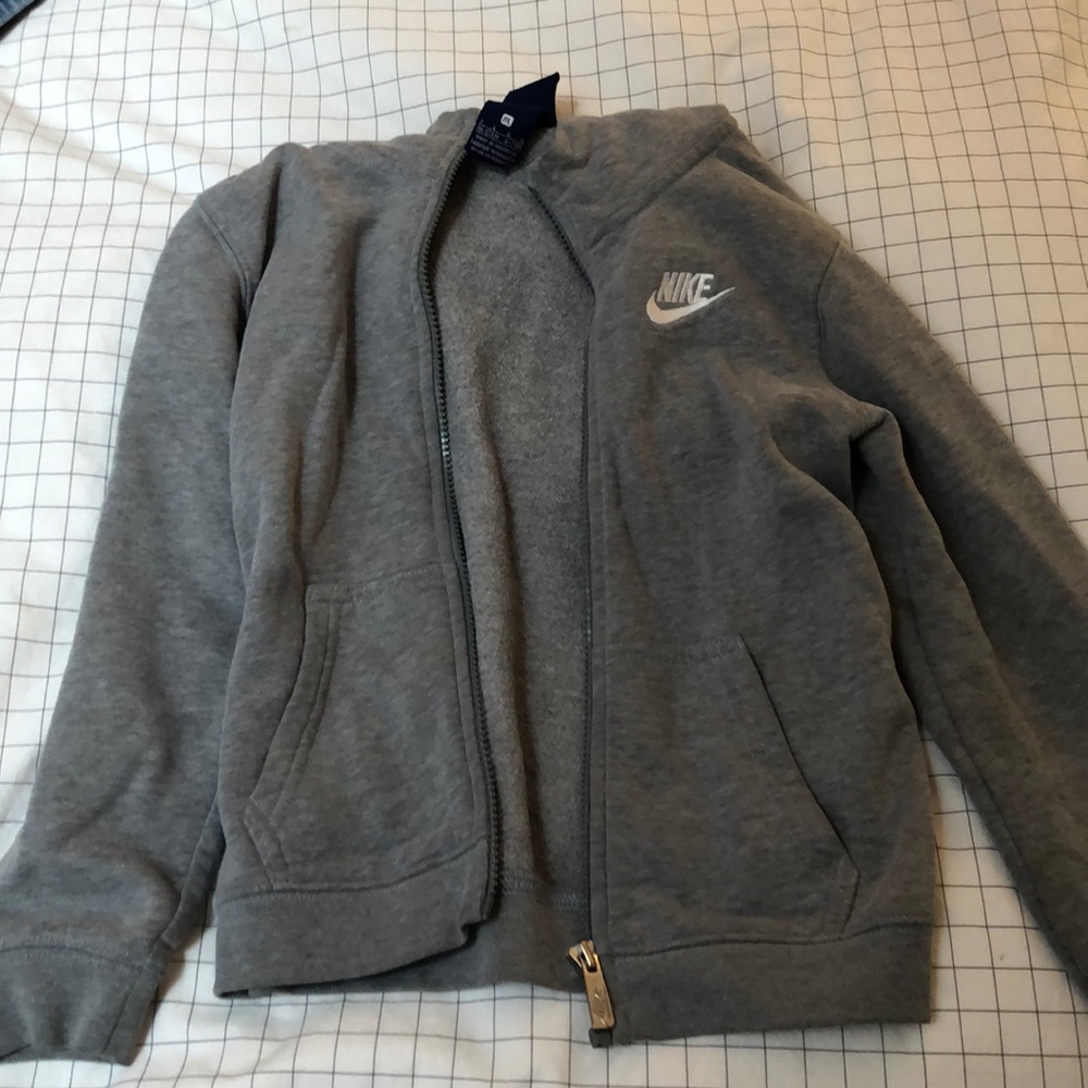 Nike zip up sweater